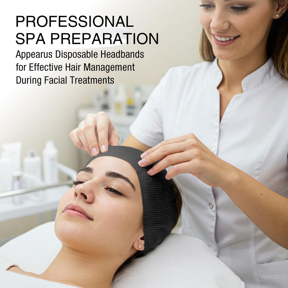 Appearus bandeau-cheveux-pour-soin-visage éloigne les cheveux des zones traitées