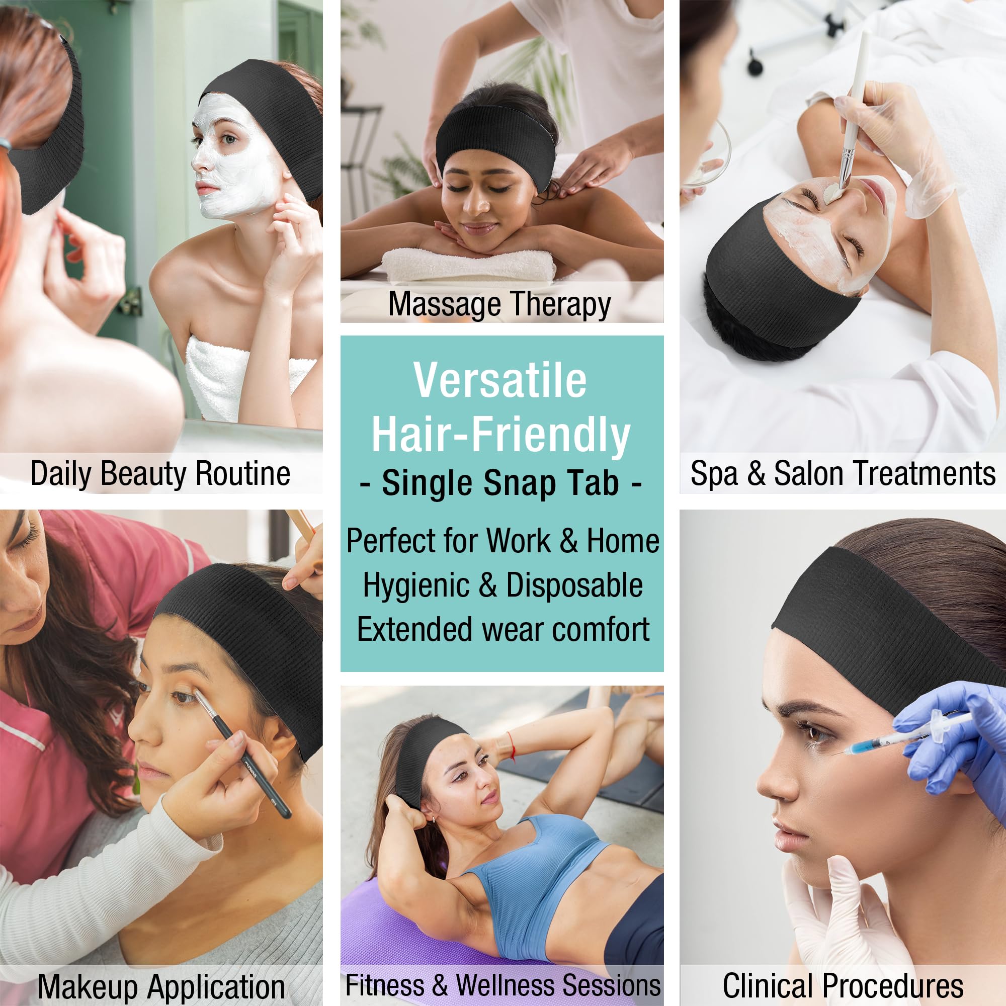 Appearus bandeau-cheveux-usage-professionnel conçu pour salons et studios