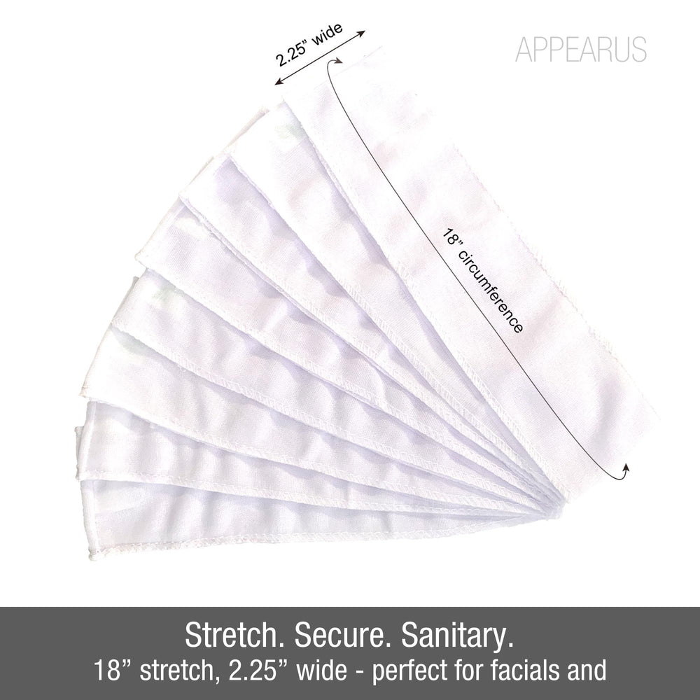 APPEARUS headband sans fermeture, confort sans accrocs pendant les soins.