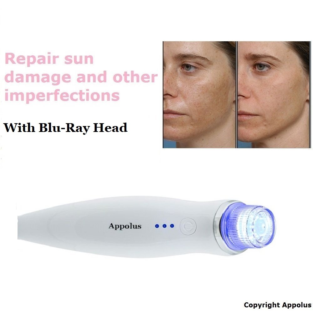 Appolus microdermabrasion batterie rechargeable, longue autonomie entre les traitements.