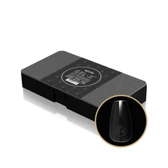 Embouts Gel-X Coffin Naturels d’APRÉS pour une pose durable et naturelle.