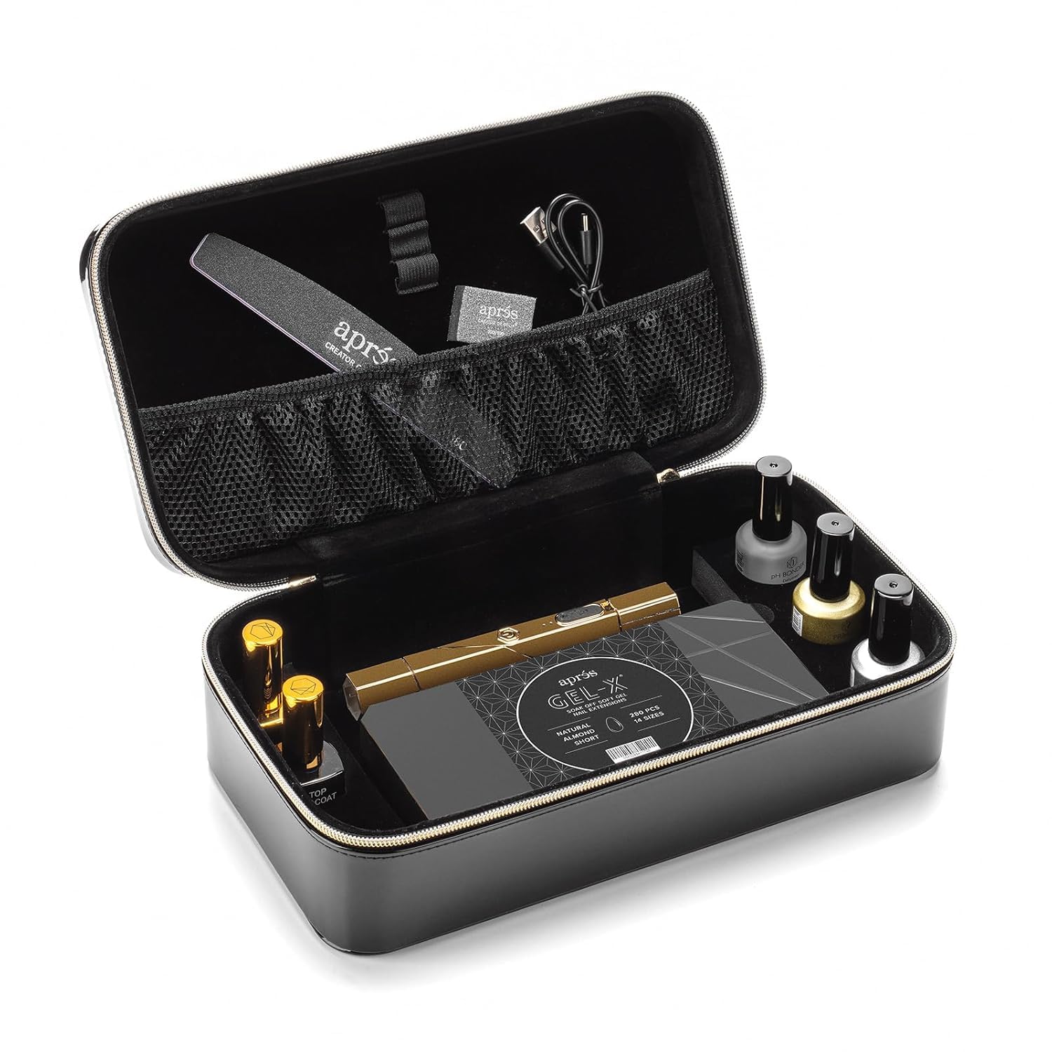 APRÉS Gel-X extensions durables jusqu’à 4+ semaines avec Extend Gel.