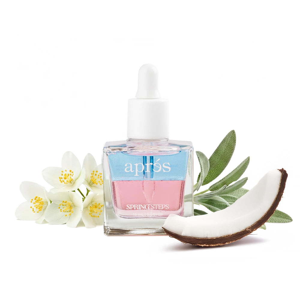 APRÉS Lumière et Ombre Sérum Cuticule — versement fluide pour une application précise.