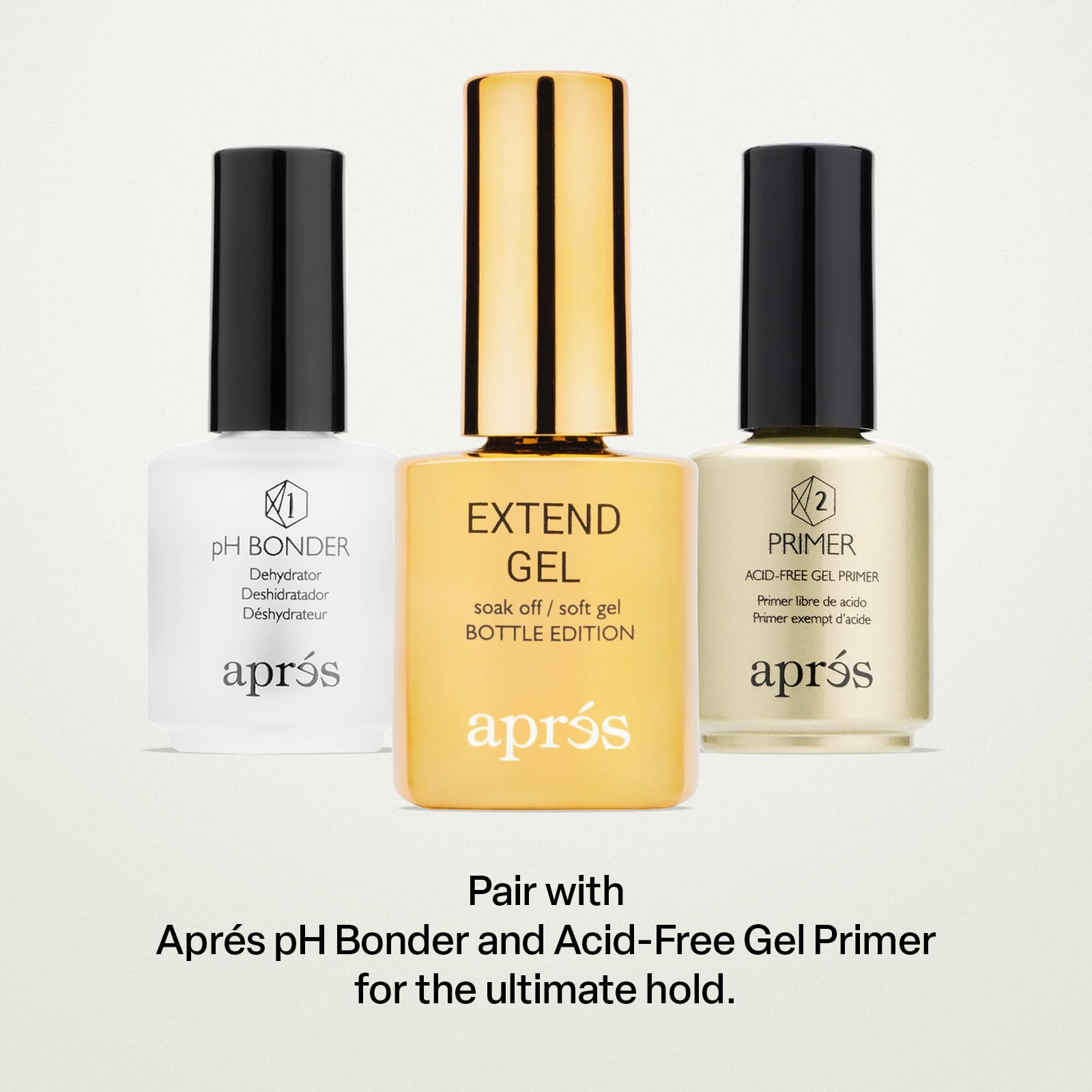 Formule douce préservant l’ongle naturel.
