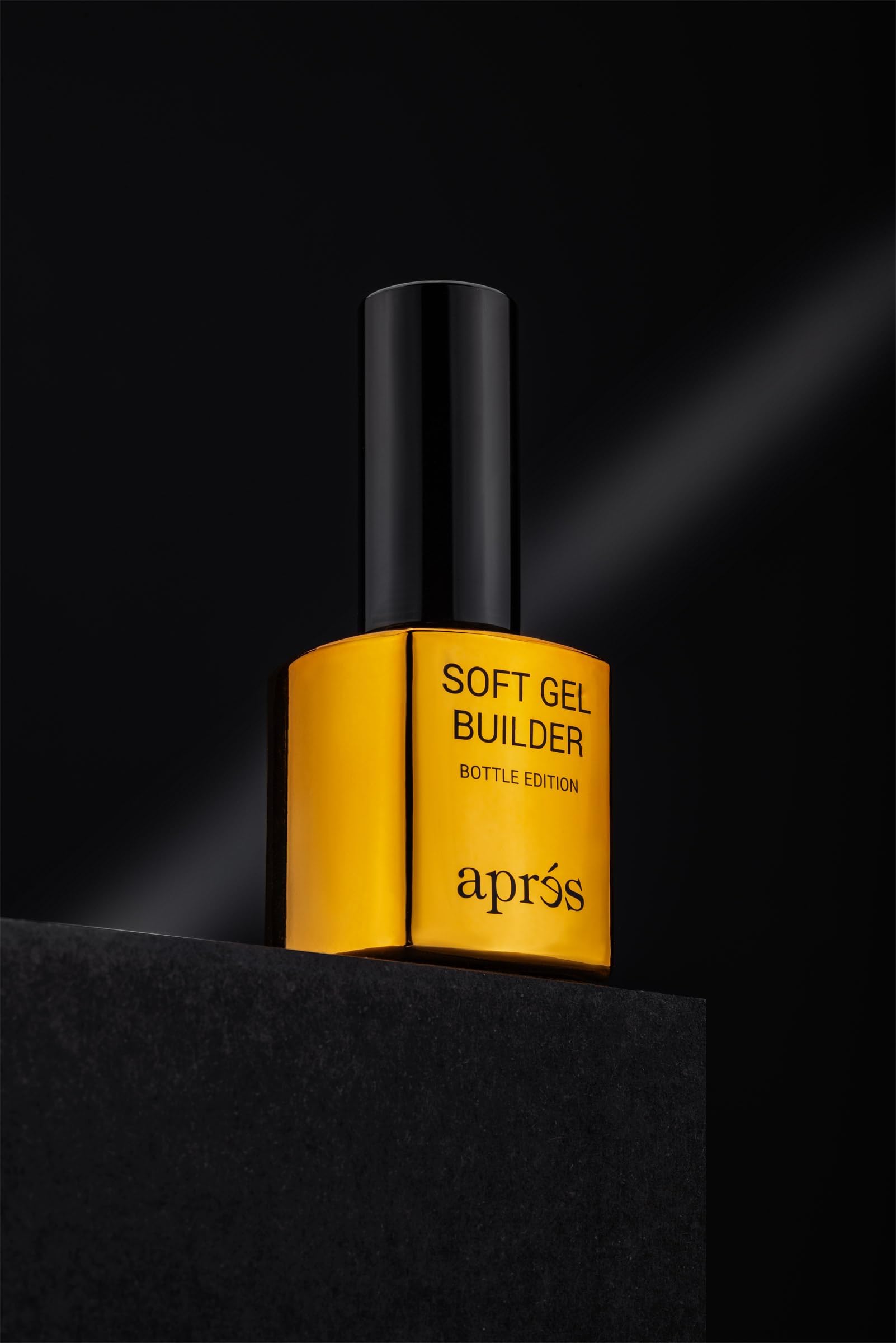 APRÉS Soft Gel Builder emballage pratique pour le rangement.