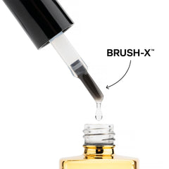 APRÉS Soft Gel Builder sur ongle naturel : recouvrement durable et léger.