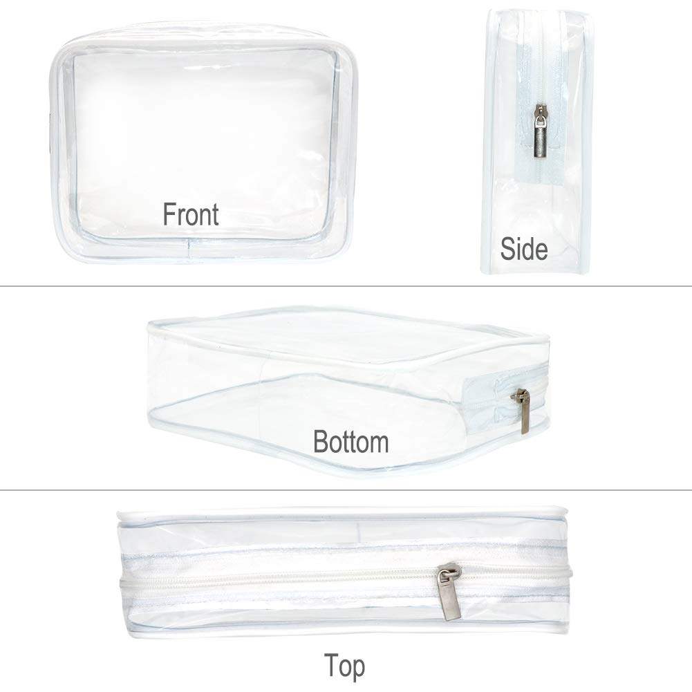 APREUTY sac maquillage transparent organisateur, tout reste visible et ordonné.
