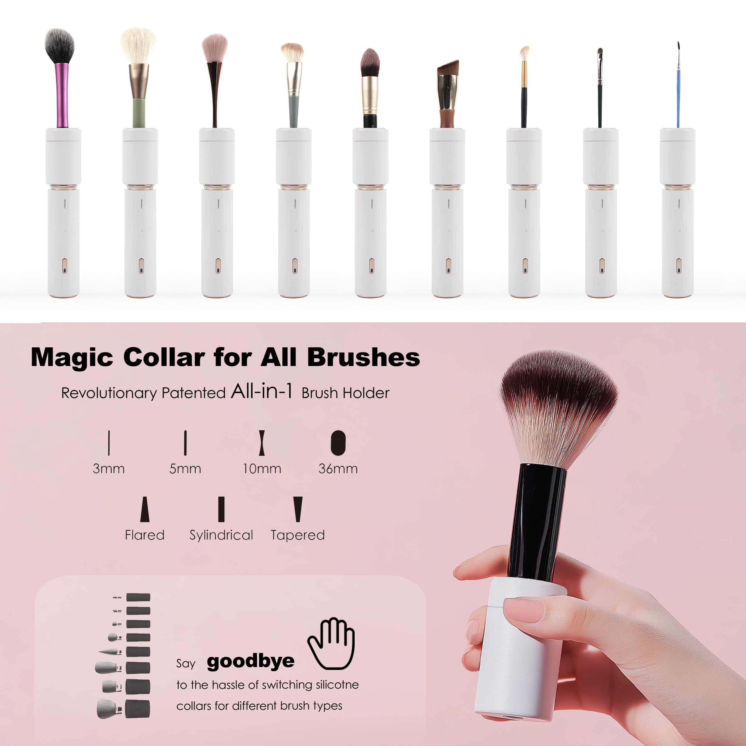 Aprilous sèche rapidement vos brosses après lavage, prêtes pour votre prochaine routine.