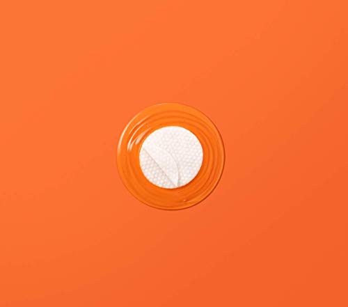 Boîte indiquant 60 tampons APRILSKIN Carrotene Pads.