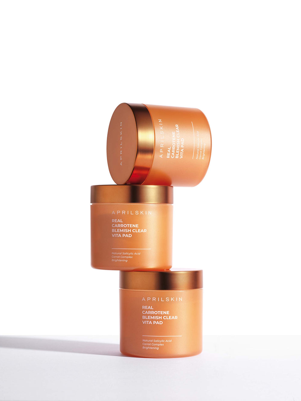 Formule vegan et cruelty-free des APRILSKIN Carrotene Pads.