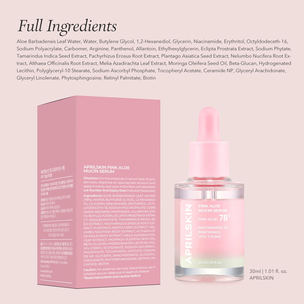 APRILSKIN complexe Vita-7 soutient la résilience cutanée.