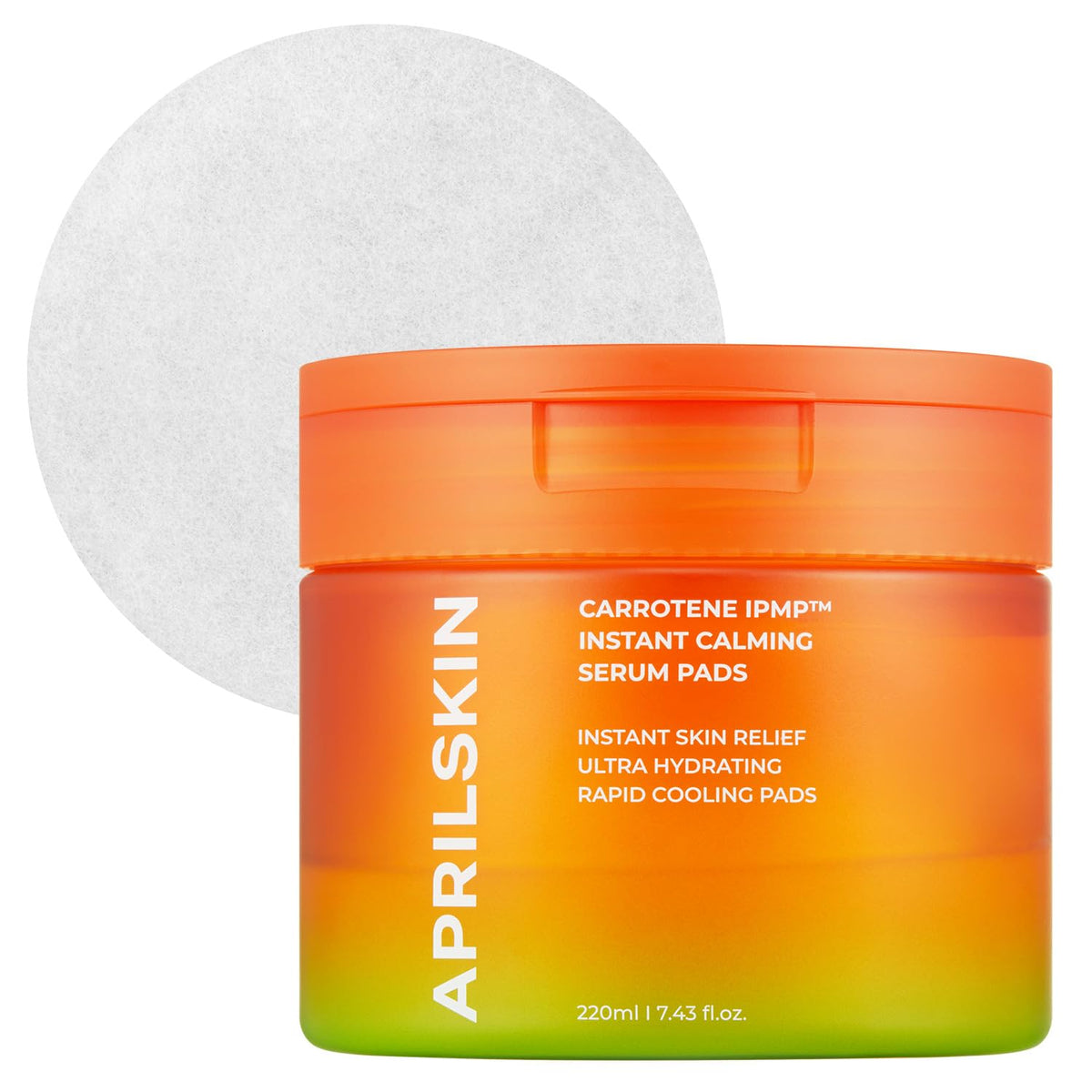 APRILSKIN tampon-serum IPMP imbibé, soin rapide et calmant