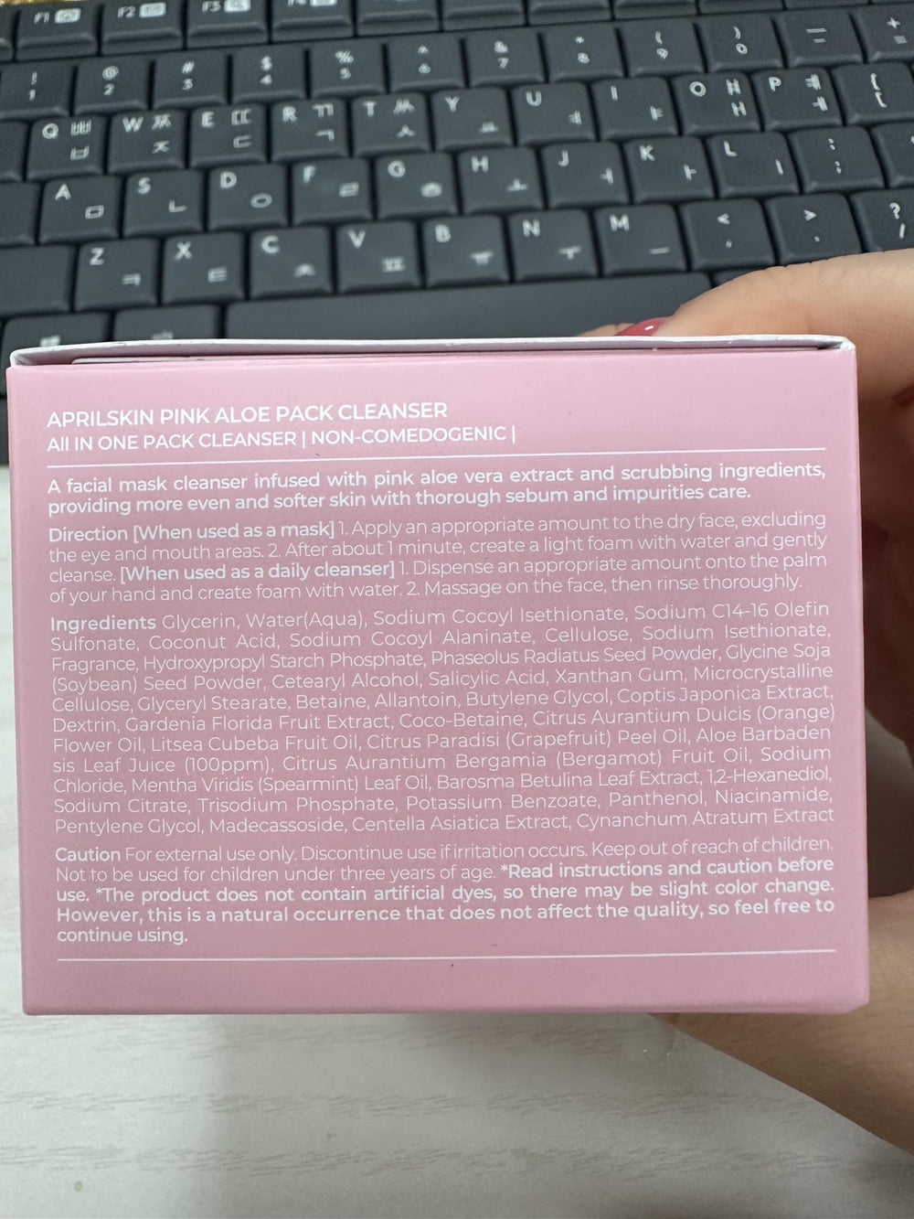 Utilisation facile pour une peau rafraîchie et lisse