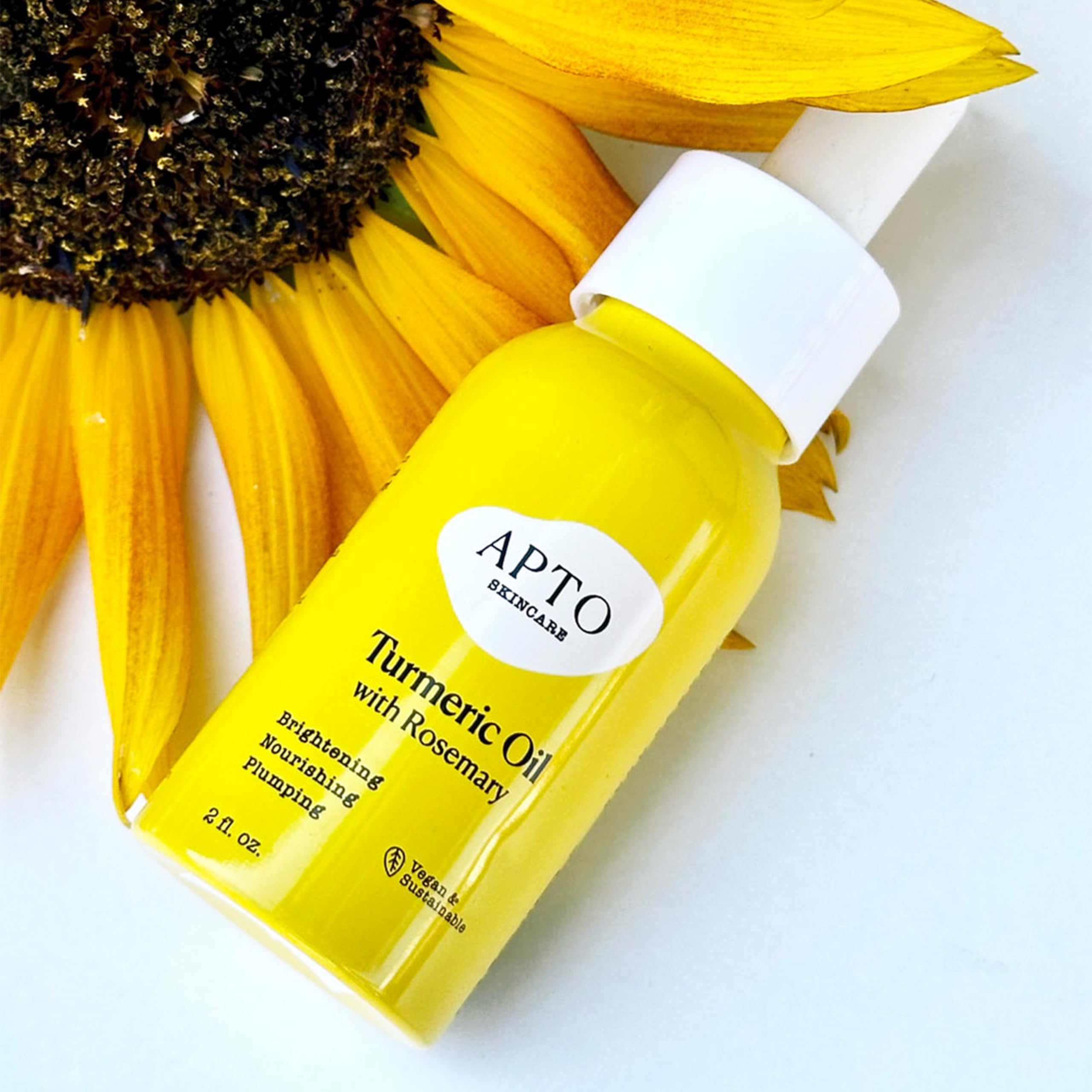 APTO huile curcuma romarin – peau-brillance subtile et teint lumineux