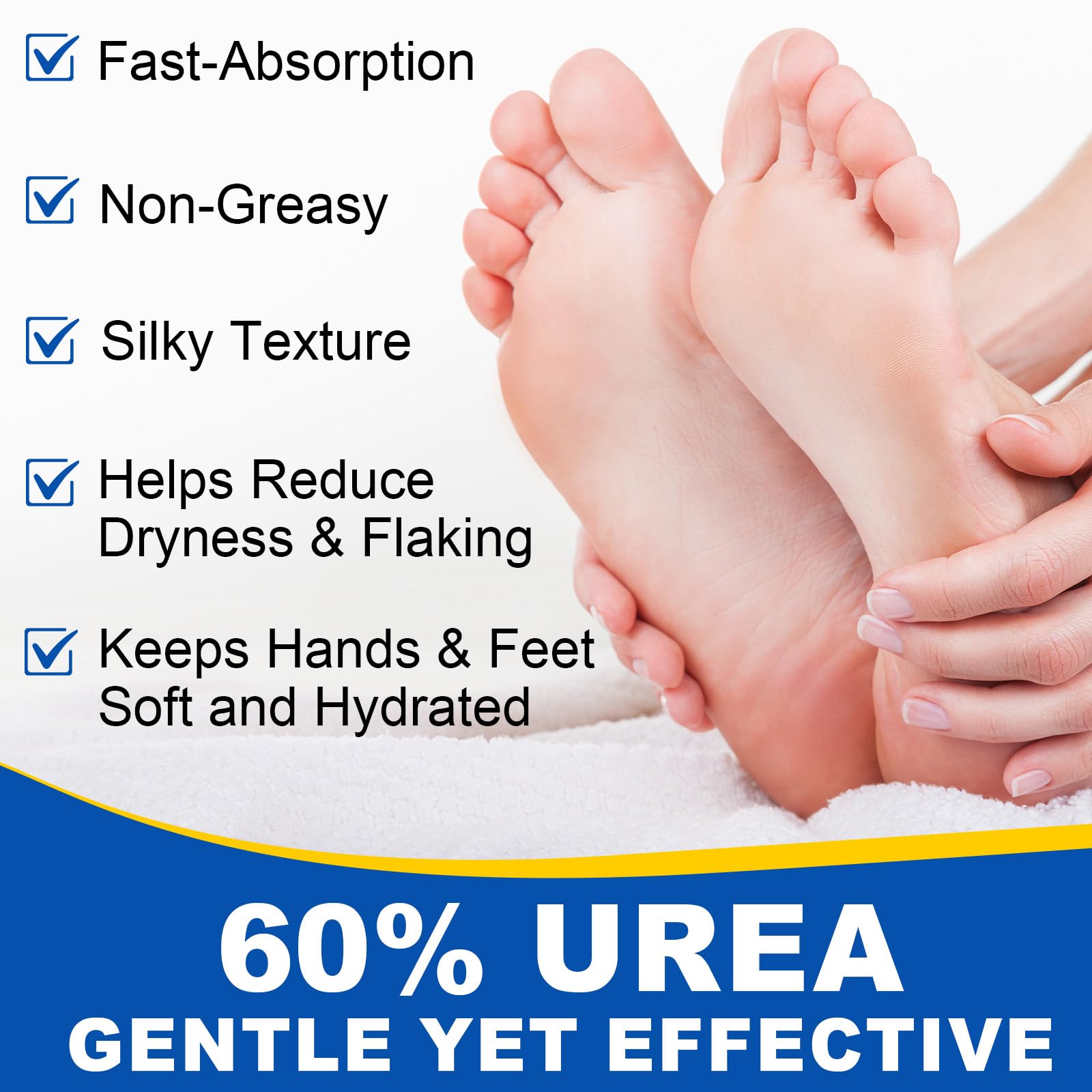 APUUFYQC Urea Stick pénétration douce — pénètre rapidement jusqu'aux couches superficielles.