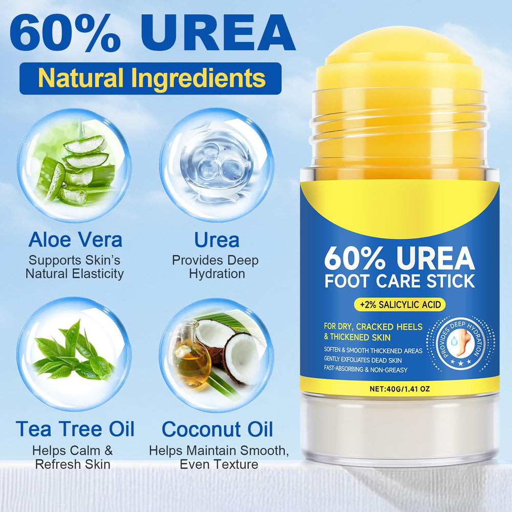 APUUFYQC Urea Stick talons sèches — apaise et exfolie en douceur.