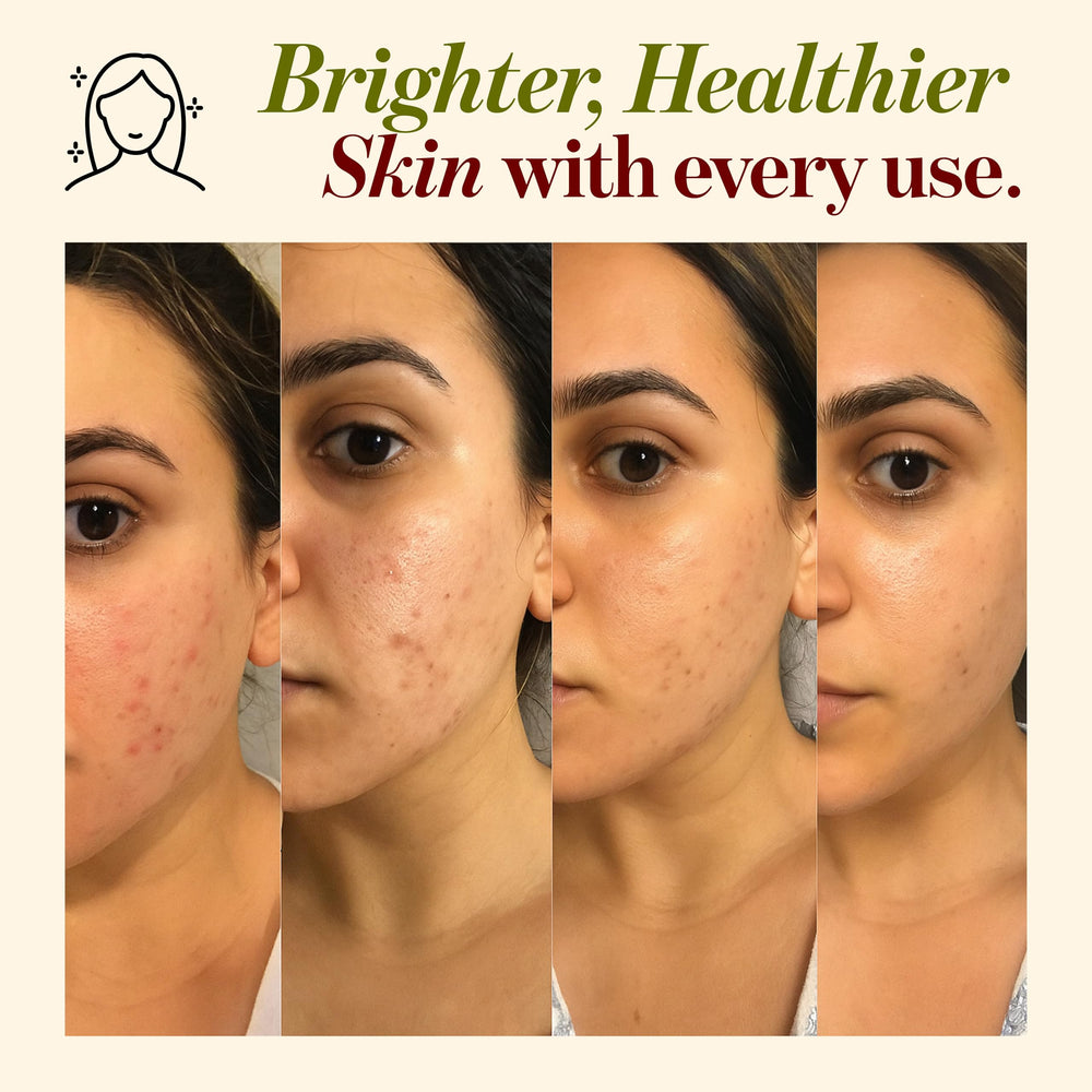 Aqia Organics Poudre détox pores — purifie les pores et clarifie le teint.