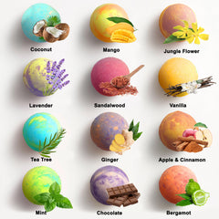 Bombes bain coco Aqua Elegante — parfum exotique et détente.