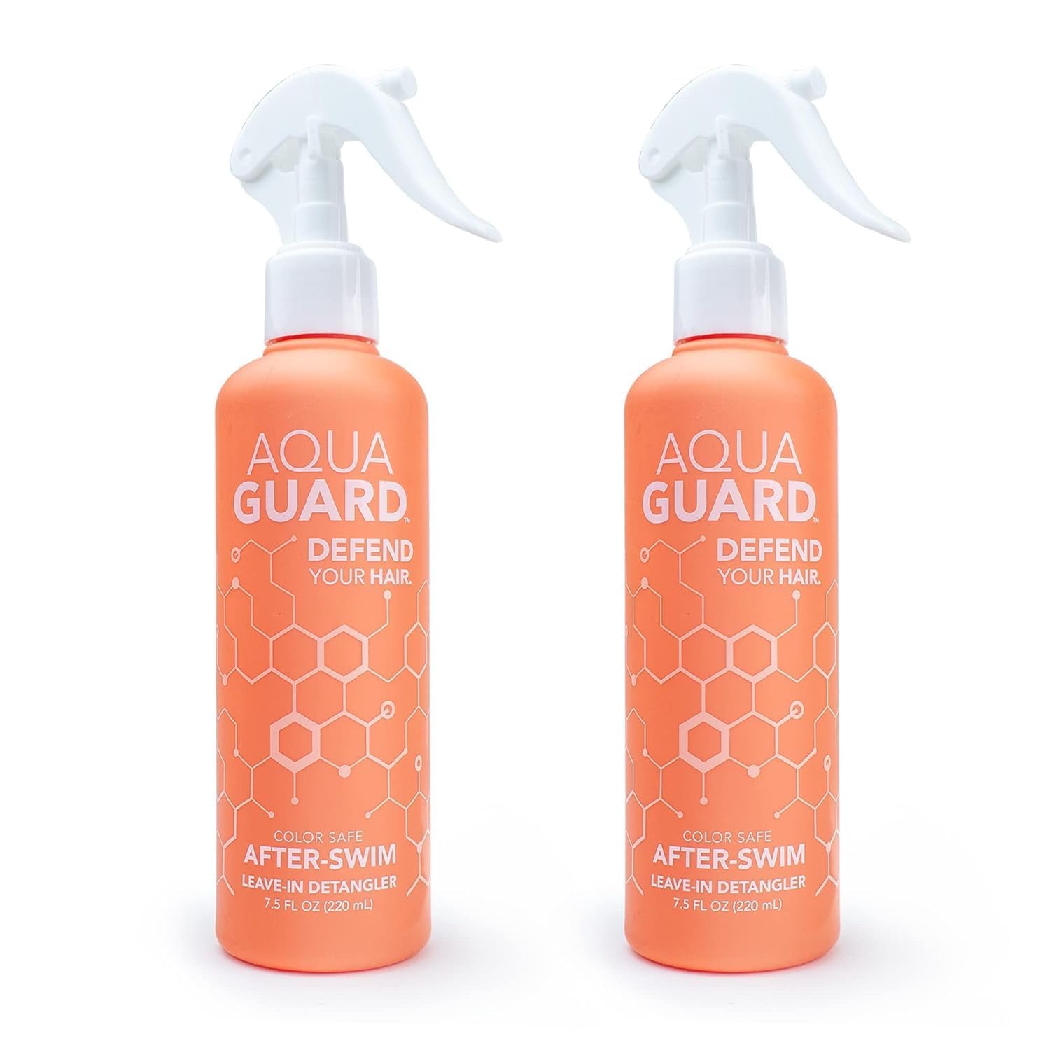 Démêlant Aqua Guard après-nage présenté en flacon 2-pack pour cheveux faciles à coiffer.