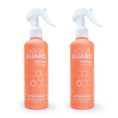 Démêlant Aqua Guard après-nage présenté en flacon 2-pack pour cheveux faciles à coiffer.