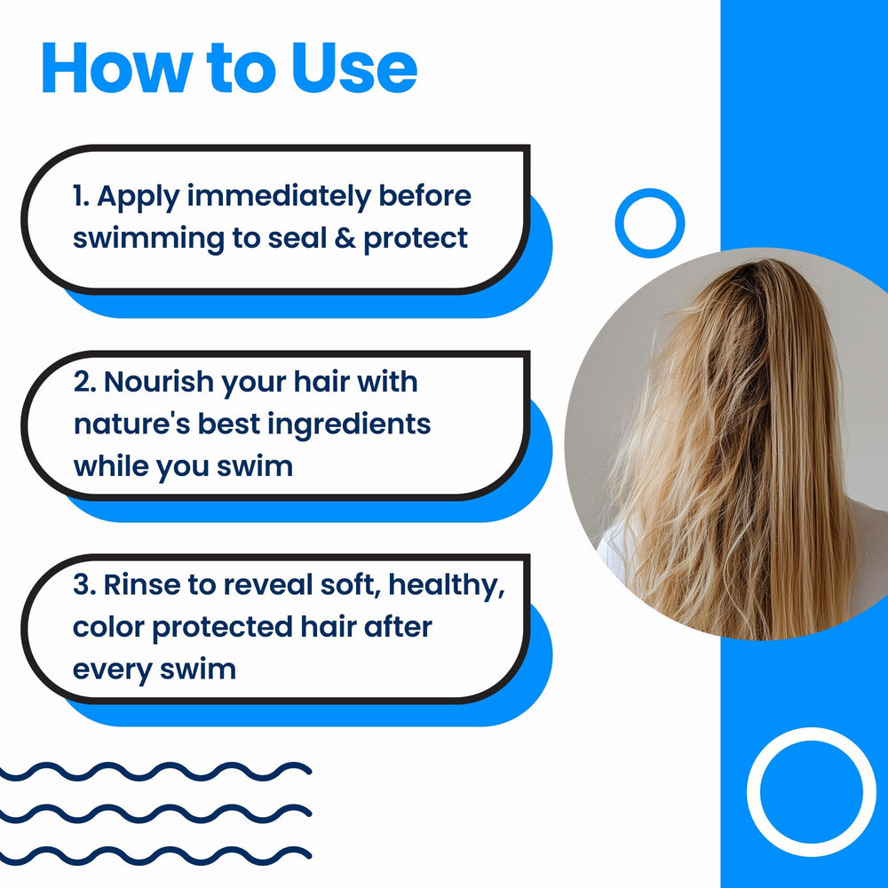 Aqua Guard douceur et parfum frais: cheveux agréablement parfumés après la nage.