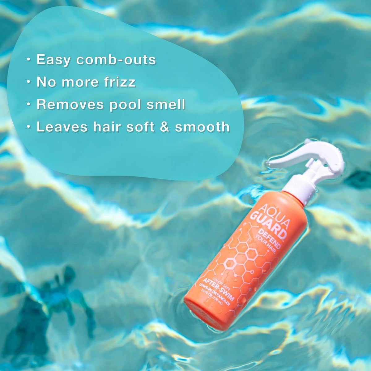 Aqua Guard protection UV cheveux, soin léger après soleil