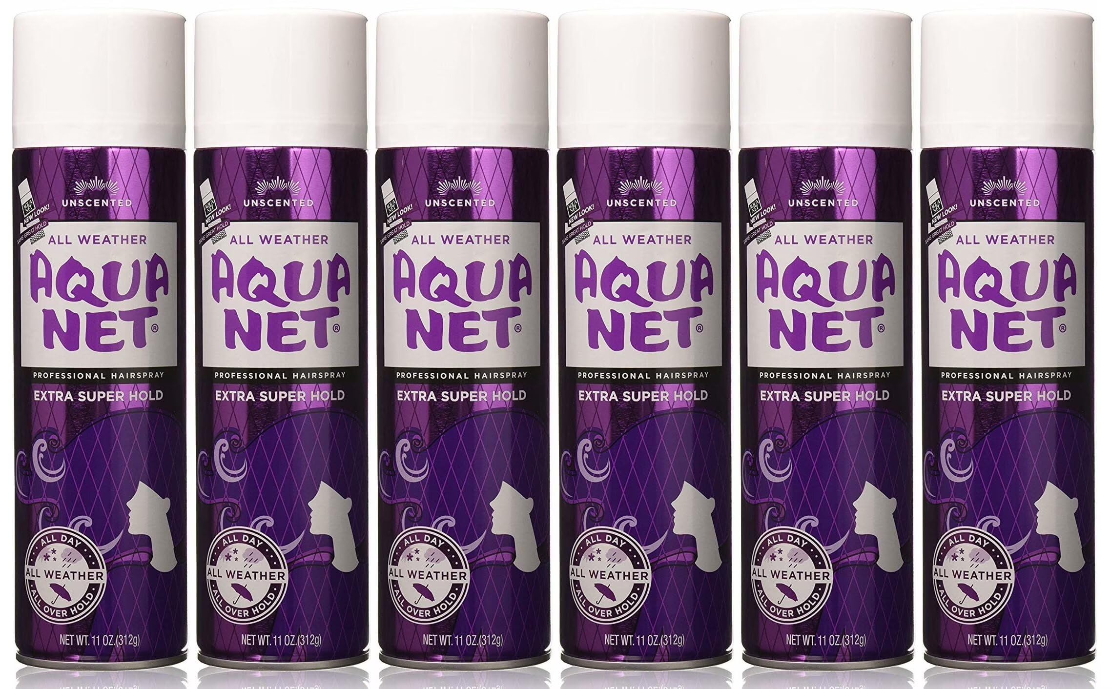 Aqua Net Extra Super Hold: bouteille 11 oz, fixation durable et sans parfum.