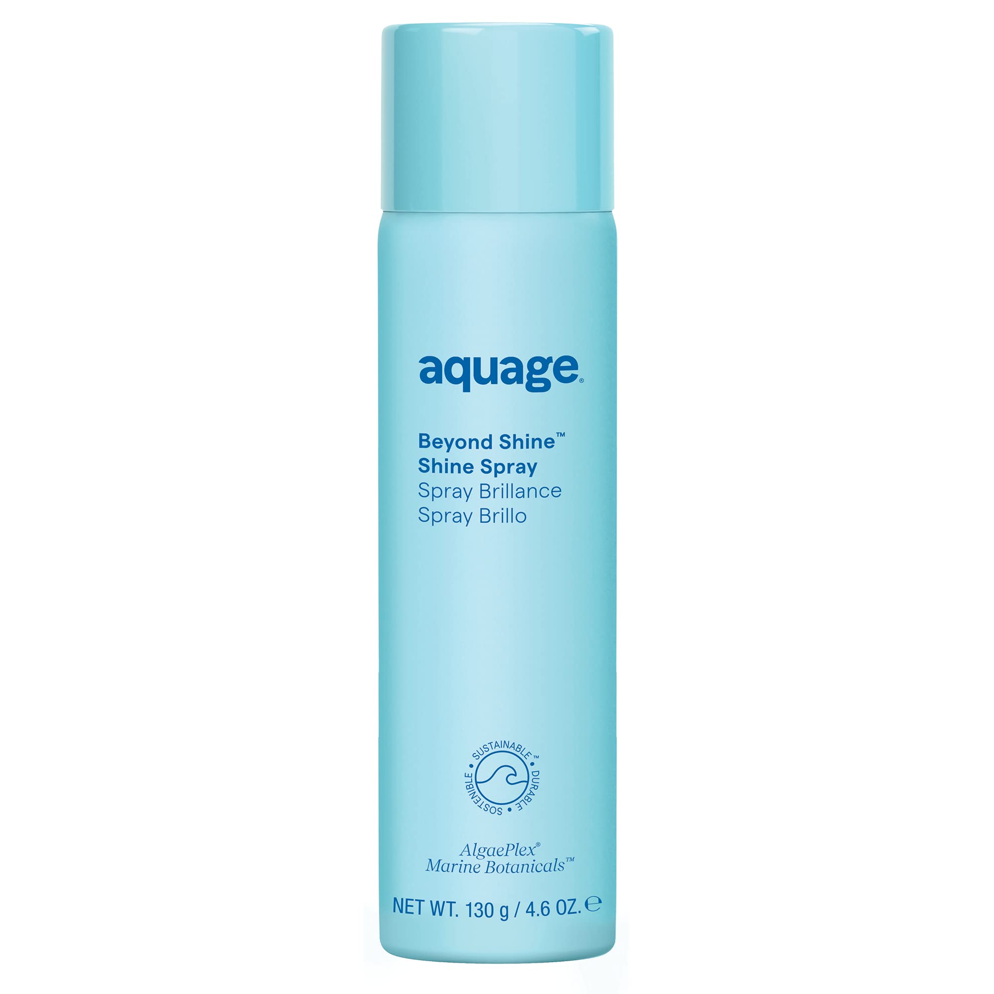 Aquage Beyond Shine – bouteille-brillance: brillance durable sans alourdir les cheveux.