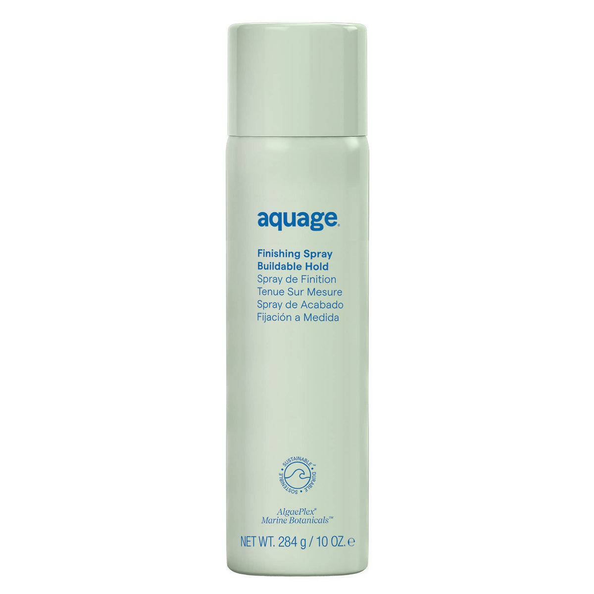 Aquage Finishing Spray brume ultra-fine pour une tenue durable et une brillance maximale.