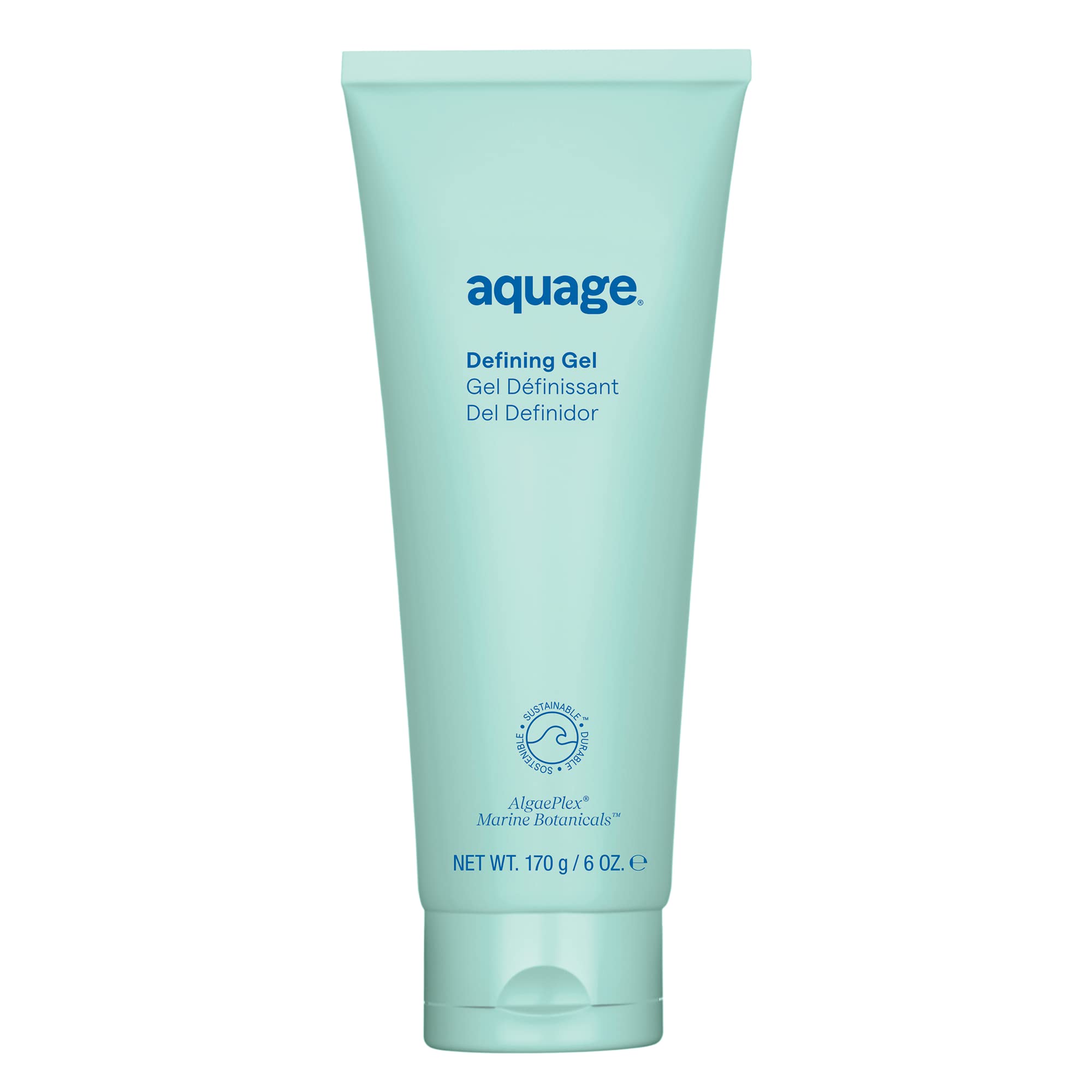 AQUAGE Gel Définissant sur boucles, définition nette et tenue durable.