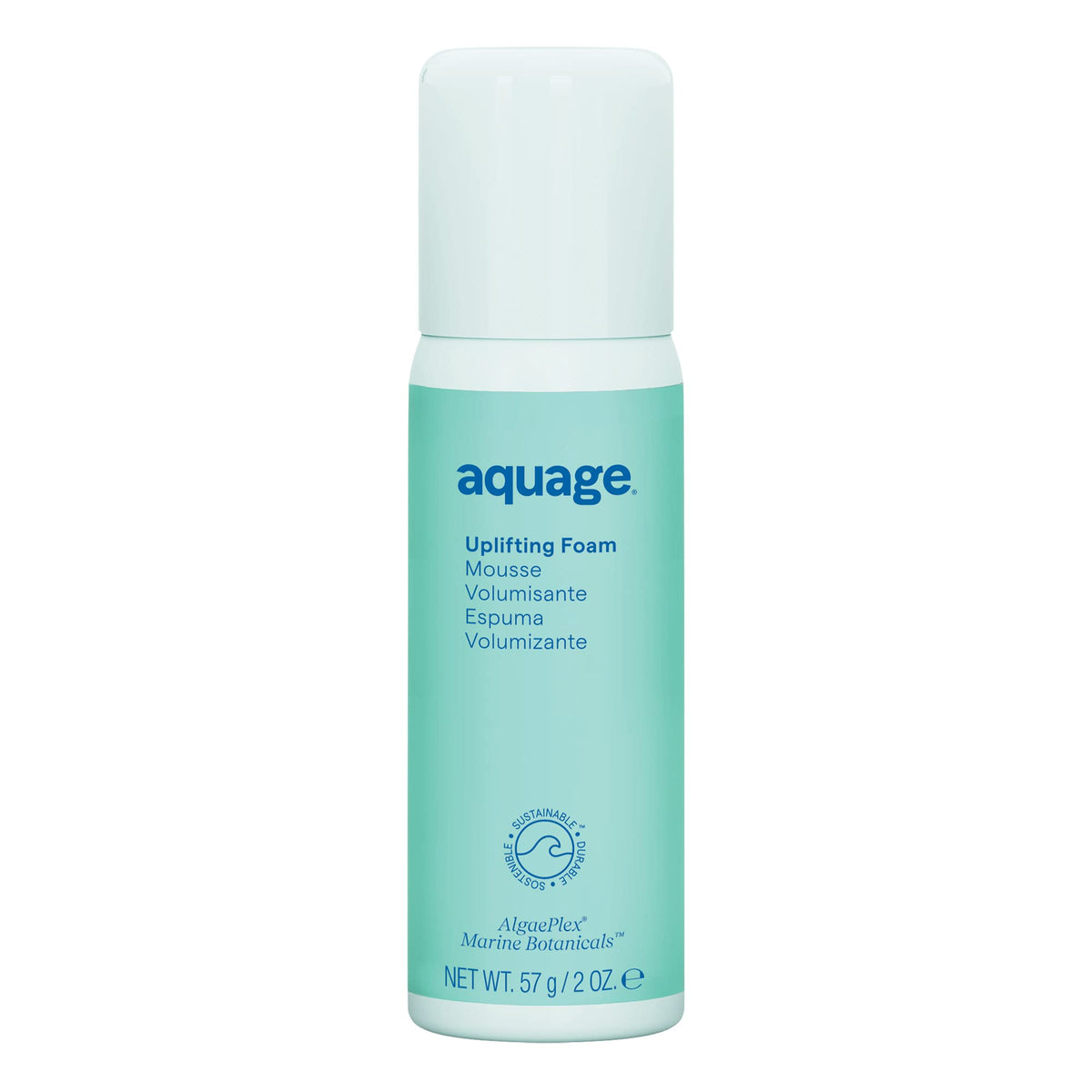 Mousse Aquage Volume Léger dans la bouteille de voyage pour un volume naturel sans lourdeur.
