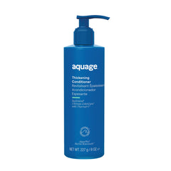 Aquage SeaExtend Conditionneur Épaississant — bouteille élégante prête à augmenter le volume.