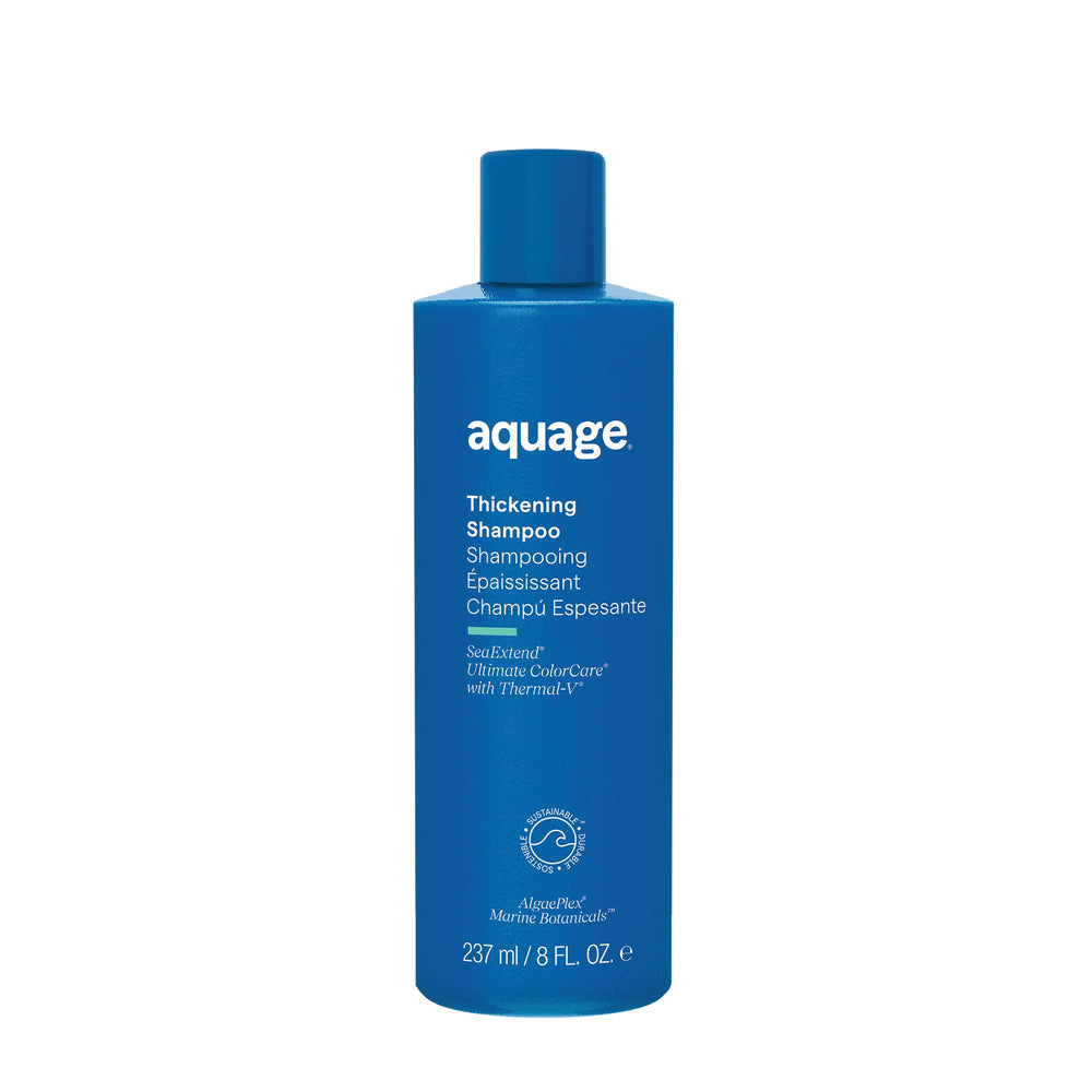 Aquage SeaExtend shampooing-epaisseur-cheveux: effet volume potentiel pour cheveux fins.