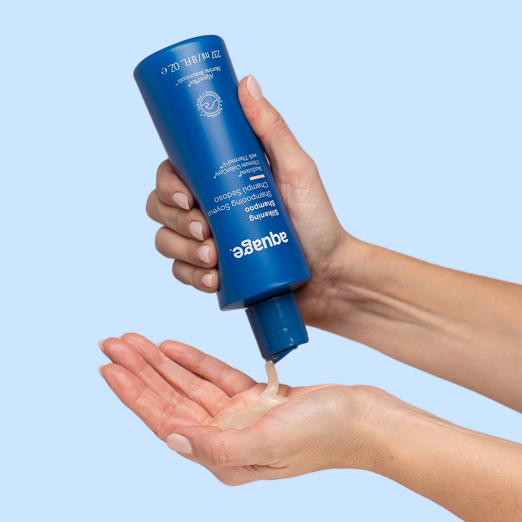 Formule algues et Algasilk d Aquage SeaExtend pour les cheveux colorés
