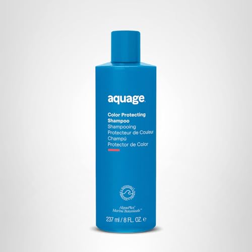 Aquage Shampoing Protecteur Couleur – Résultat final avec couleur protégée et brillance naturelle