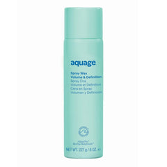 Aquage Spray Wax: bouteille sur fond neutre, présentation claire et pratique.