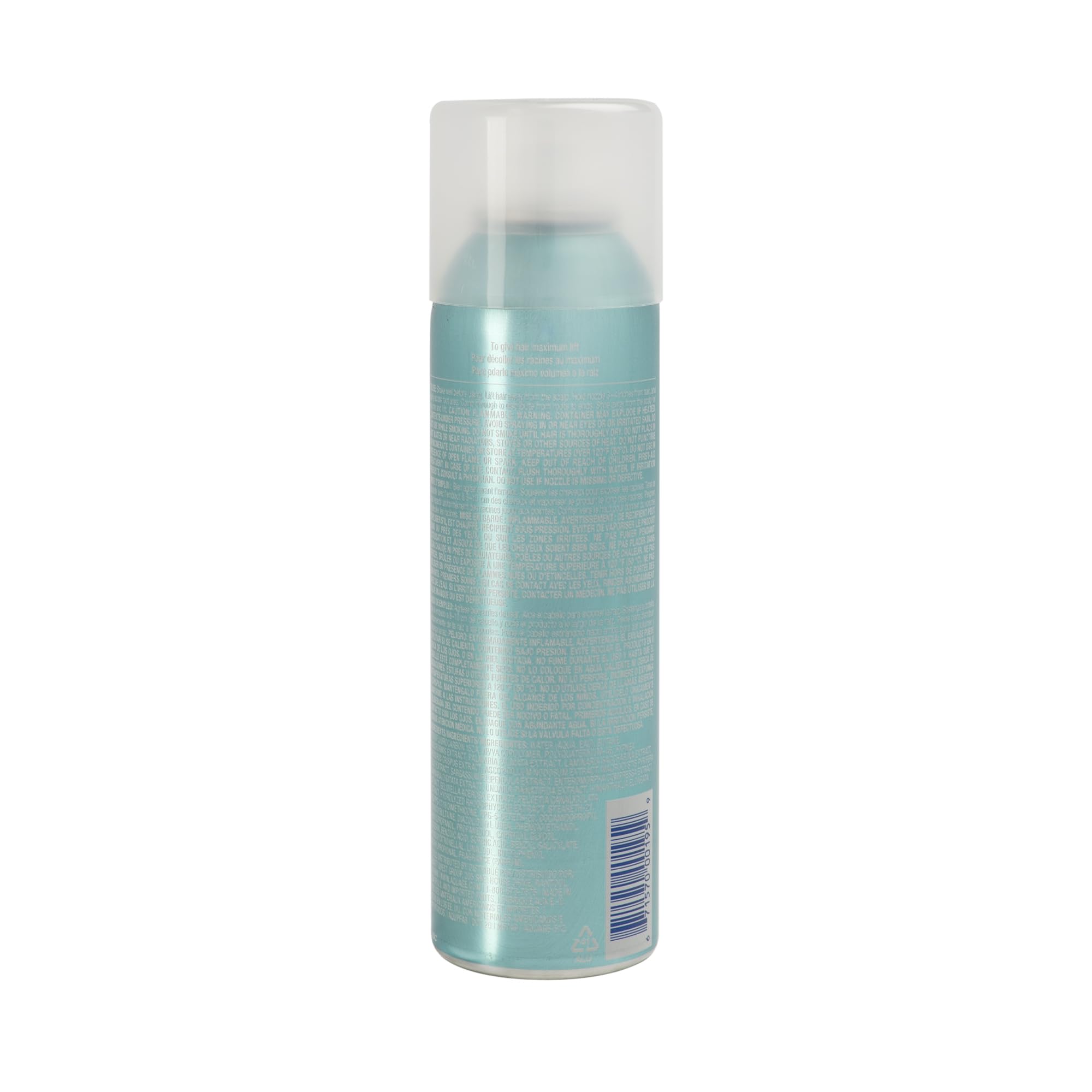 Application-racines: spray précis pour relever les racines et augmenter le volume.