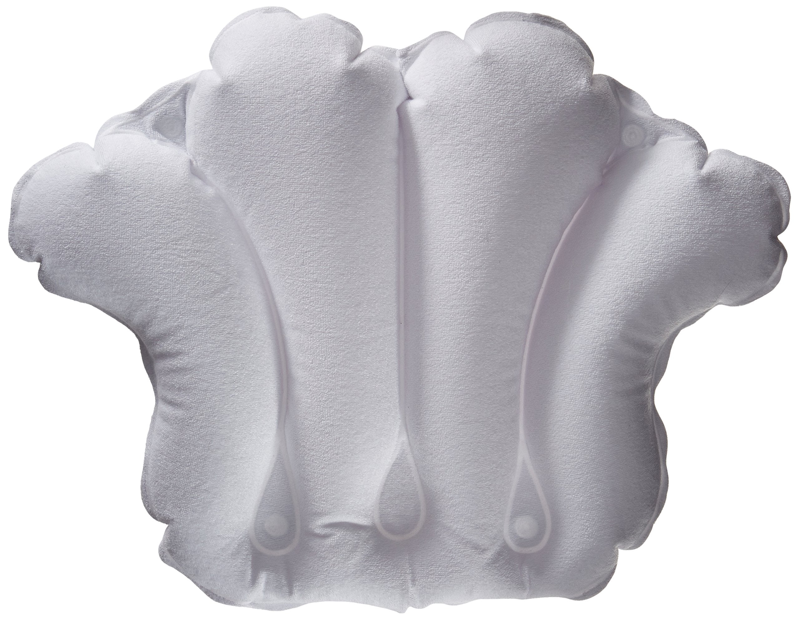Aquasentials oreiller bain gonflable avec ventouses solides pour une baignoire stable
