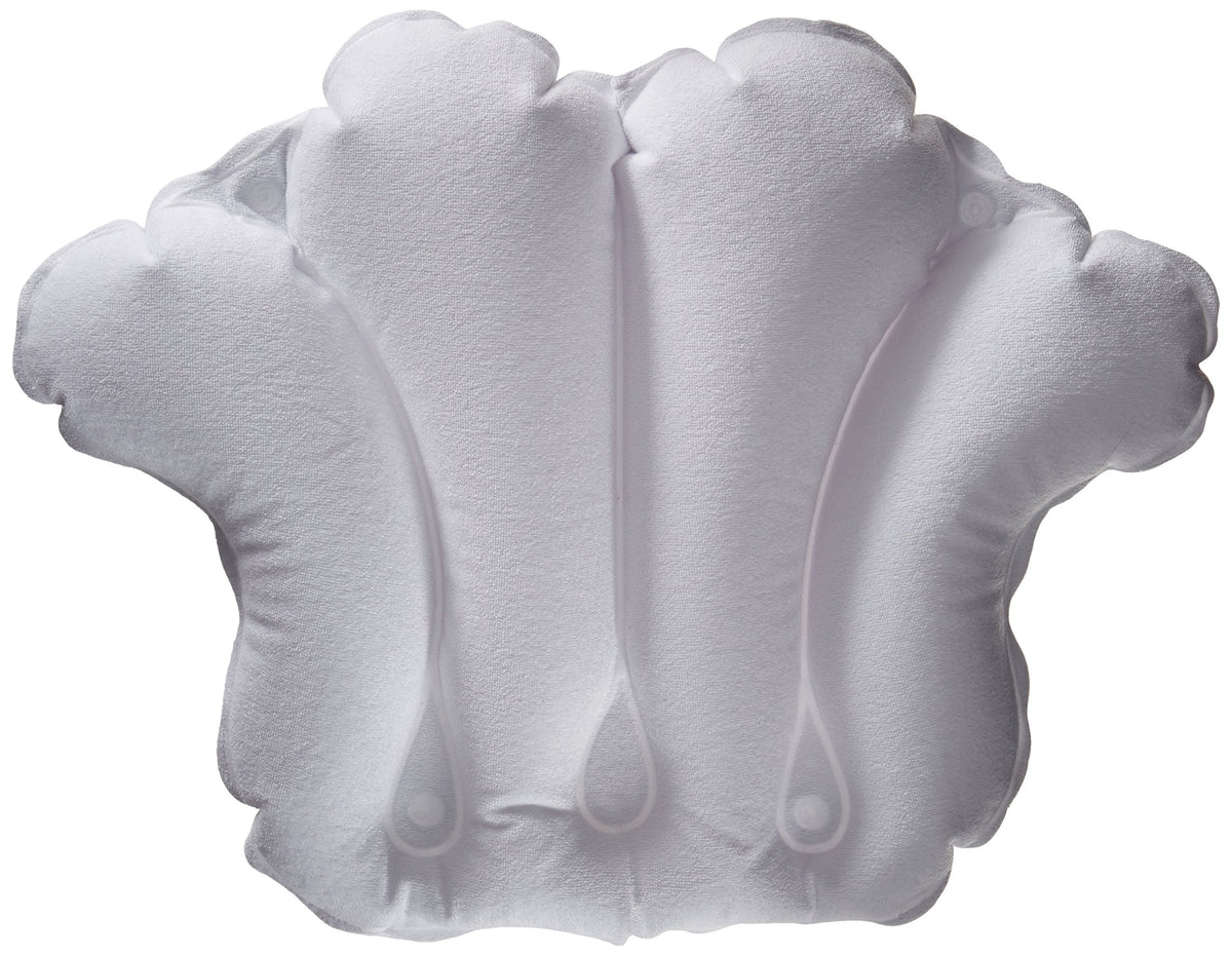 Aquasentials oreiller bain gonflable avec ventouses solides pour une baignoire stable