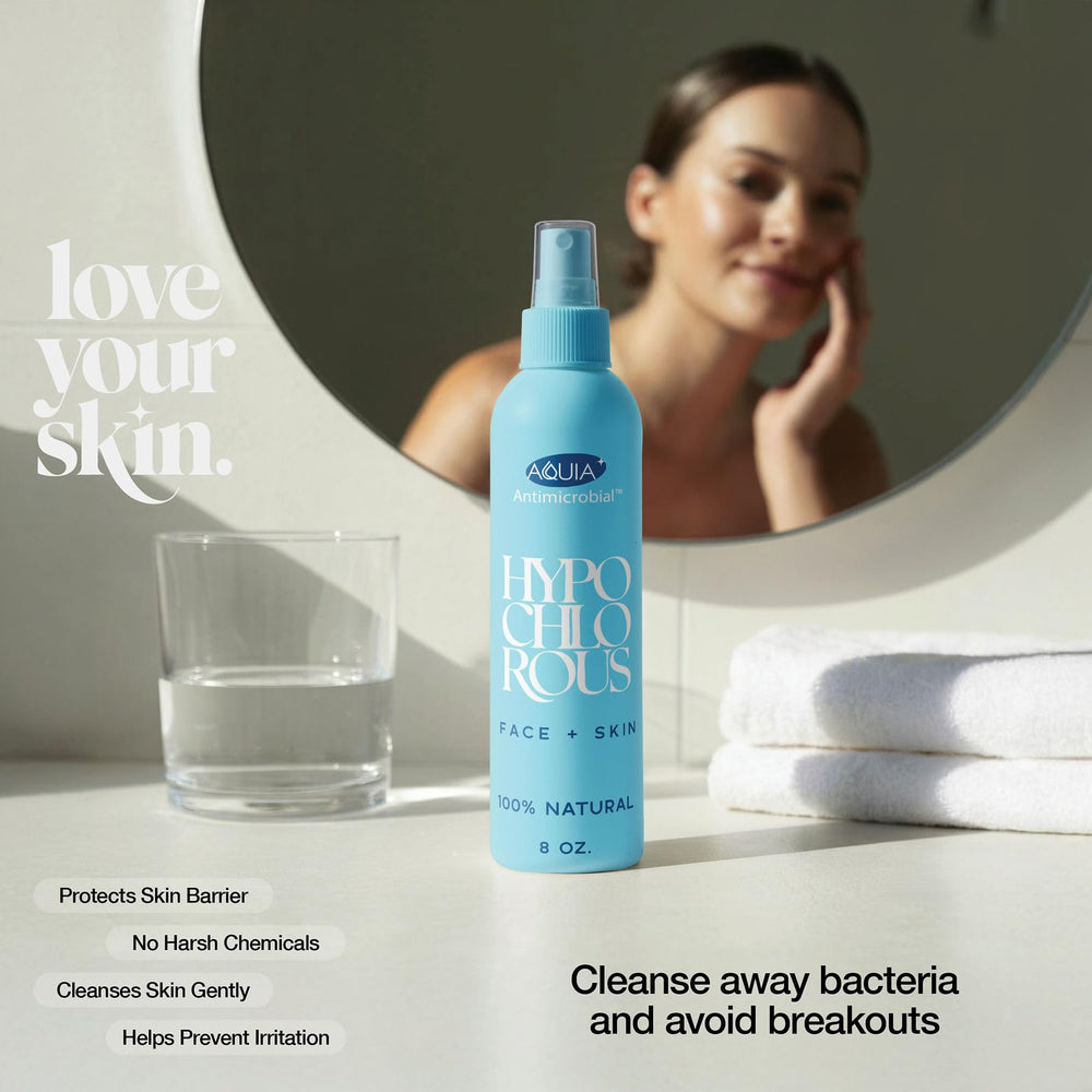 Aquia spray anti inflammatoire, réduit les rougeurs sur peau sensible.