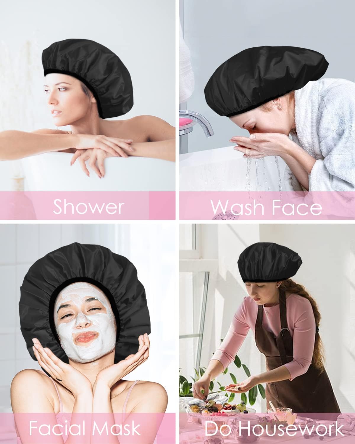 Intérieur-terry Aquior absorbe l'eau après le soin capillaire.
