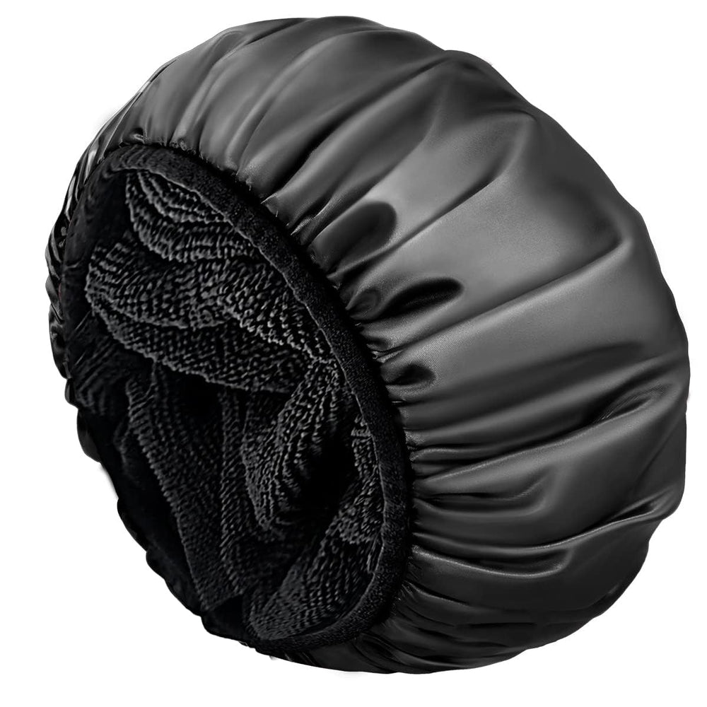 Bonnet de douche Aquior triple couche protège les cheveux pendant la douche.