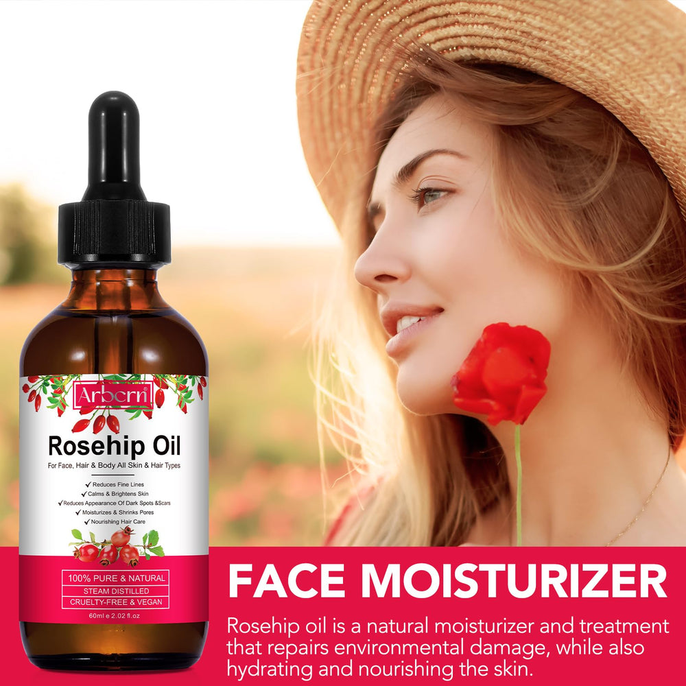 A r b c r n huile rose musquée pour ongles : cuticules nourries