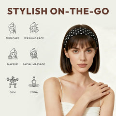 Aranya bandeau clous : look audacieux pour soirées.