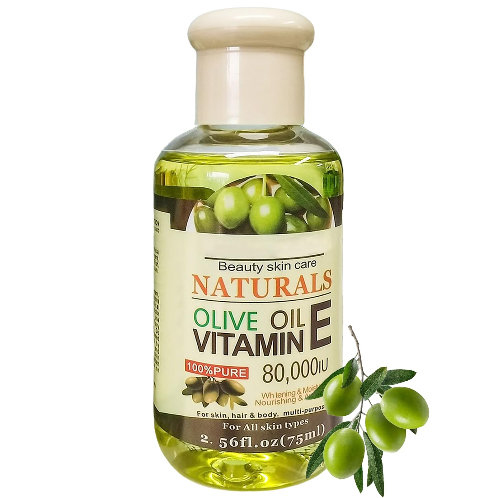 ARCHIDATE huile d'olive vitamine E visage, flacon élégant et hydratation durable.
