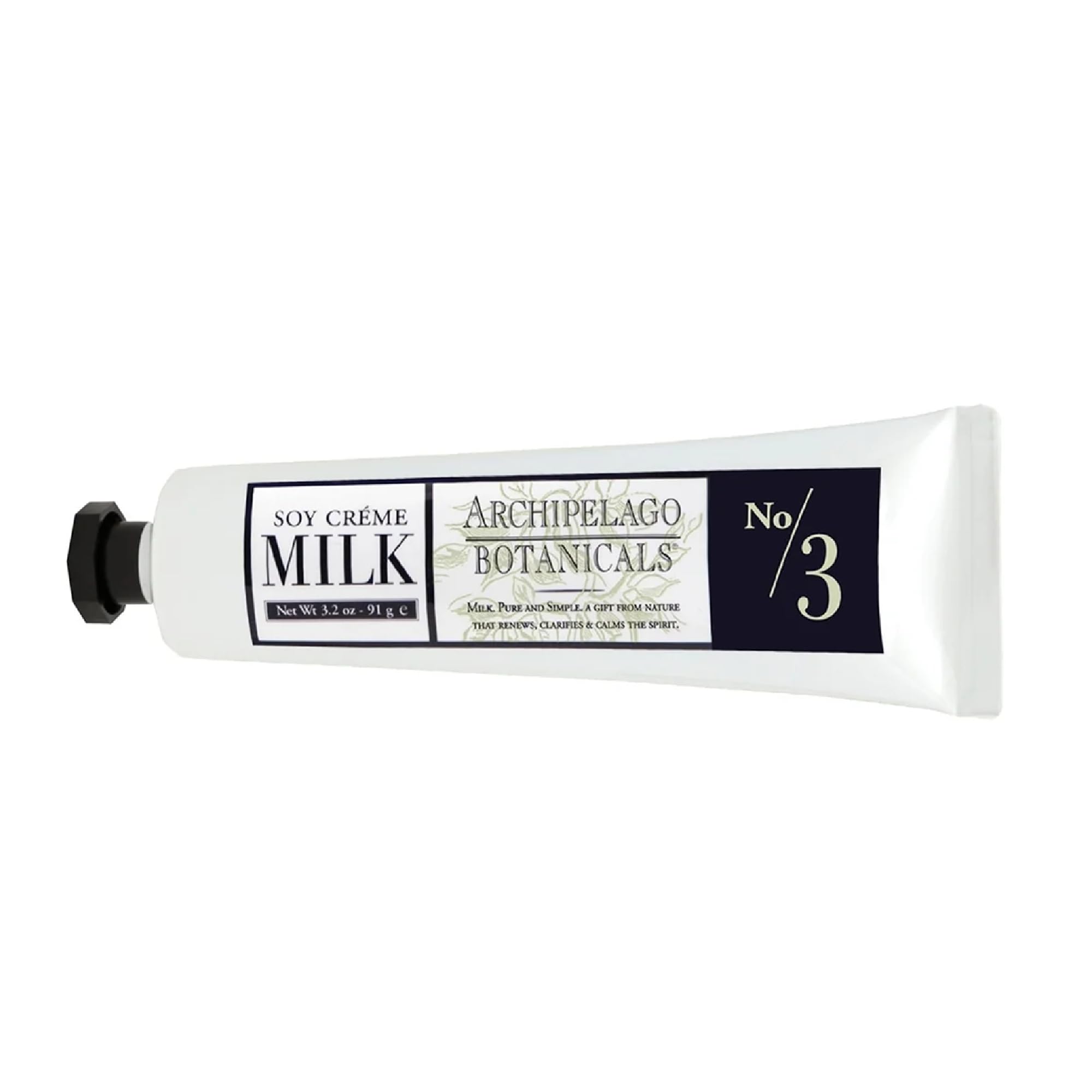 Archipelago Botanicals Lait de soja pour les mains – application rapide sans résidu gras.