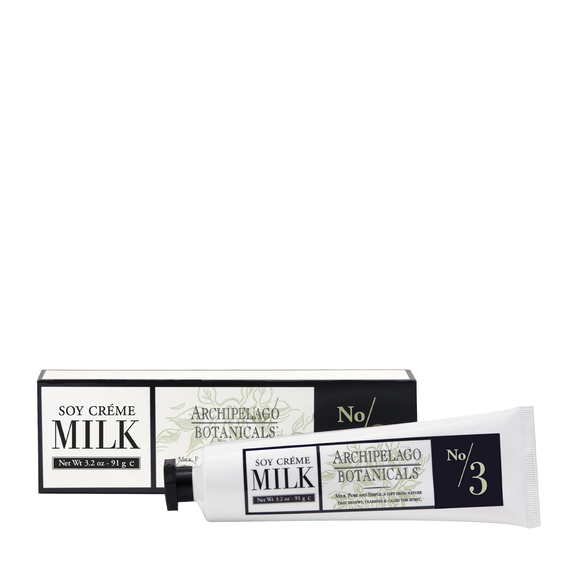 Archipelago Botanicals Lait de soja pour les mains – bouteille prête à hydrater en douceur.