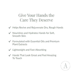 Archipelago Botanicals Lait de soja pour les mains – texture riche pour peau sèche.
