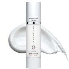 ARCONA Magic White Ice – Bouteille du gel léger sans huile pour une hydratation délicate.