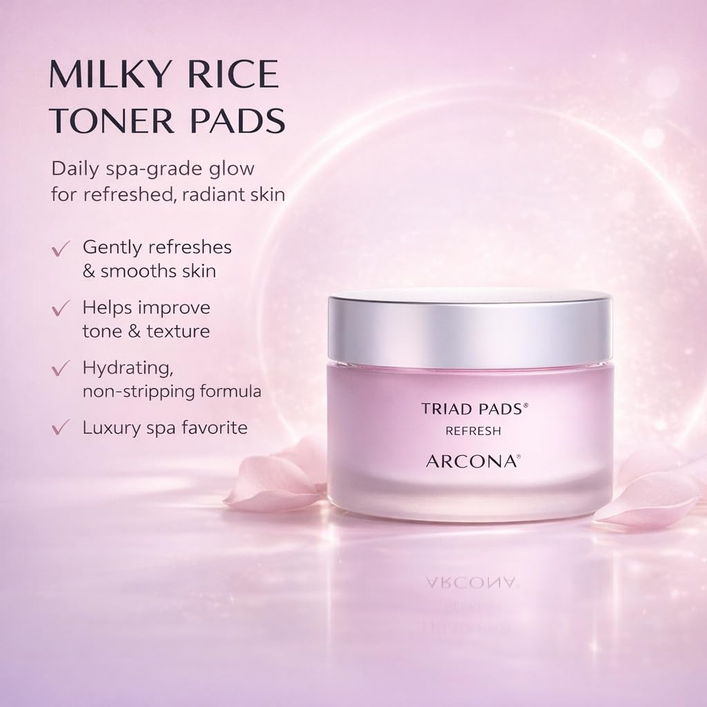ARCONA réduction des pores: texture affinée et peau plus lisse.